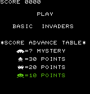 basic Invaders